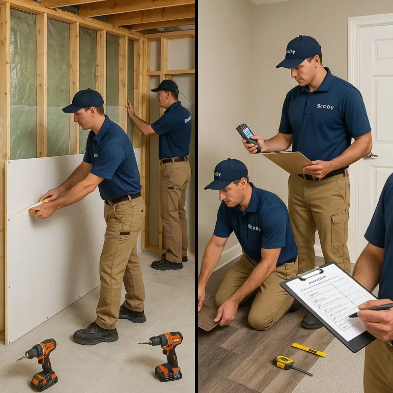 Repairs and Reconstruction process in Middleburg, PA
